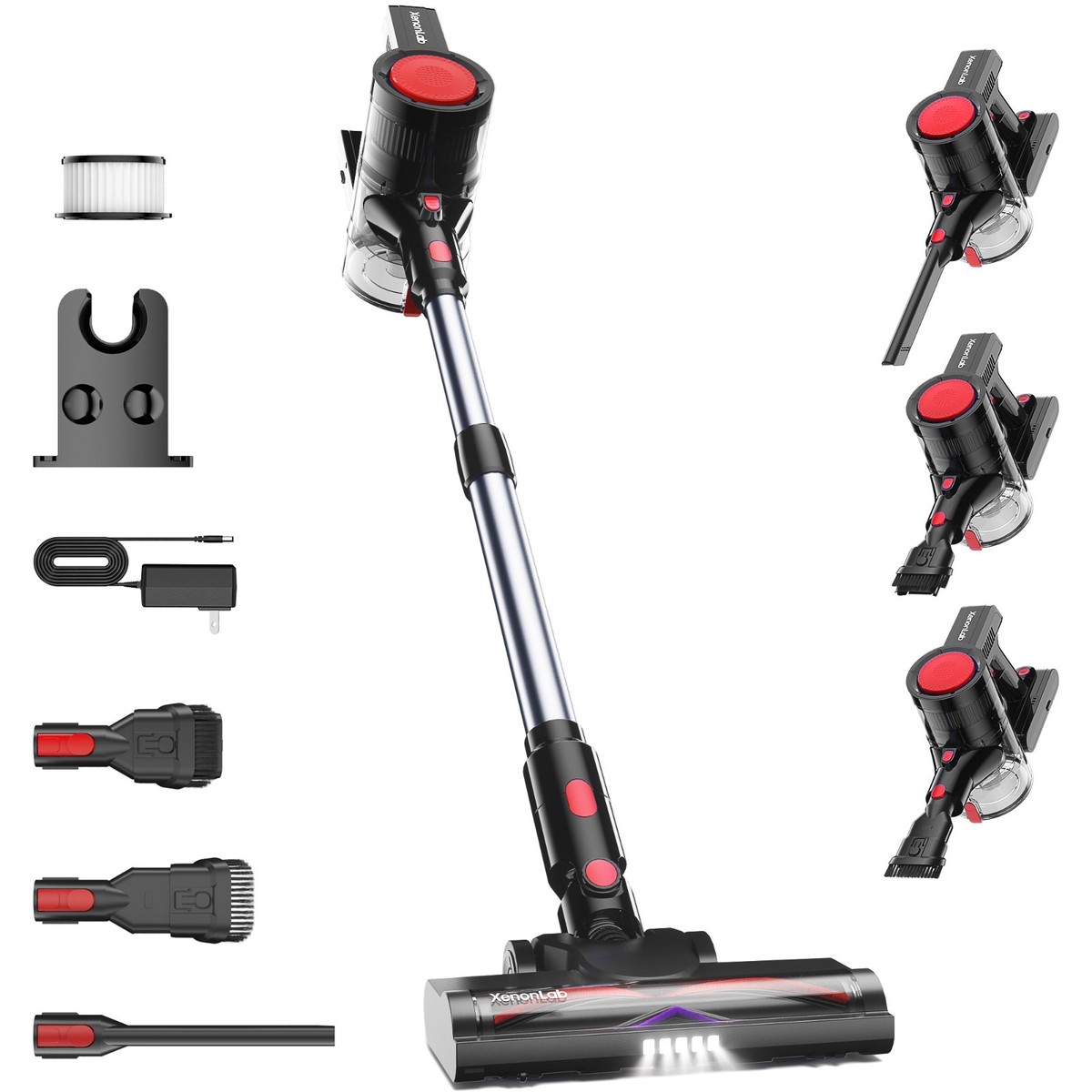 XenonLab Cordless Stick Vacuum Cleaner Rechargeable Stick Vacuum