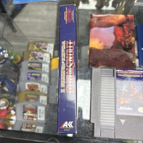 IronSword: Wizards & Warriors II (Nes, Nintendo) CIB POSTER
