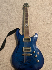 Ibanez  SZ520QM BLACKBERRY Blue 6-String Electric Guitar  Quilted Maple