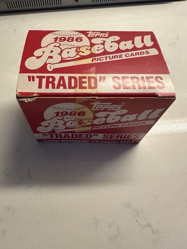 New In Box 1986 Topps Cards