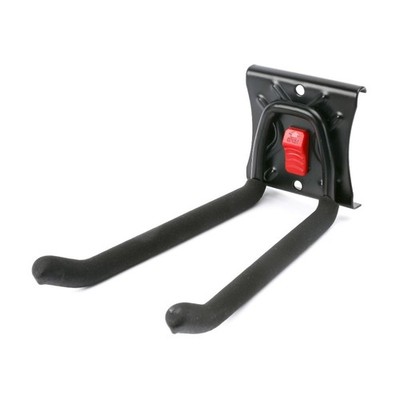 6-Inch Steel Straight Hook Wall Mount with Snap Rail System Organizer Rail for