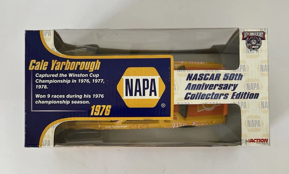 Cale Yarborough #11 Holly Farms Nascar 1976 50 aniversario Napa años 70 1/24 Foto 2 de 4