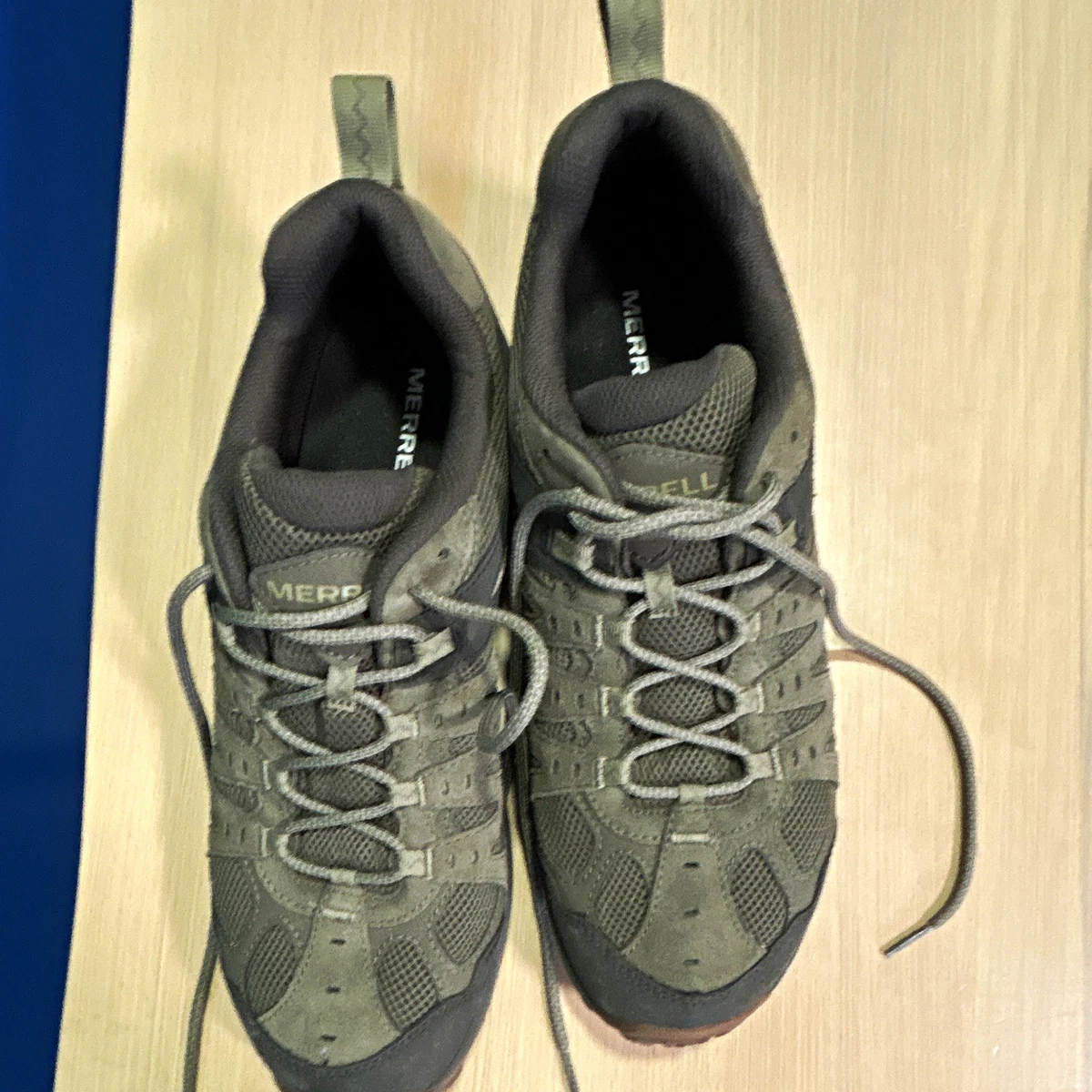 Merrell Anvik Trekker Gray Suede Hiking Shoe Ankle Boots Lace Up Men 11.5 J95145 NWT WELLCO/MCRAE ICW GORE-TEX INTERMEDIATE COLD/WET WEATHER  main image 2