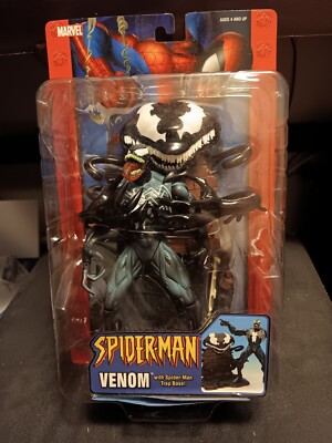 Spider-Man Classics Venom with Trap Base; ToyBiz 2004 | eBay
