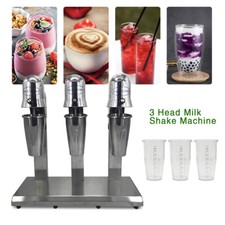 Commercial Electric Milk Shake Machine Blenders Tea Drink Mix Milkshake Mixer US