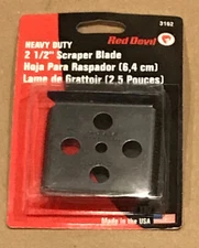 Lot of 4!!! NEW!! Red Devil Scraper 2-1/2" Replacement Blade #3162 For No. 3160
