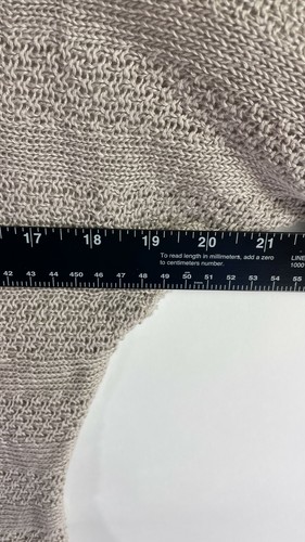 Tahari Women's Linen Top Blouse Knit Crochet Pullover Long Sleeve Size XS. - Picture 3 of 8