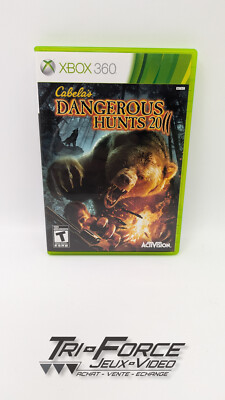 Cabela's Dangerous Hunts 2011 CIB Complete Xbox 360, Tested ! Free Shipping