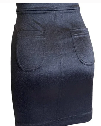 Falda discoteca negra American Apparel - cintura alta talla s - Imagen 2 de 7