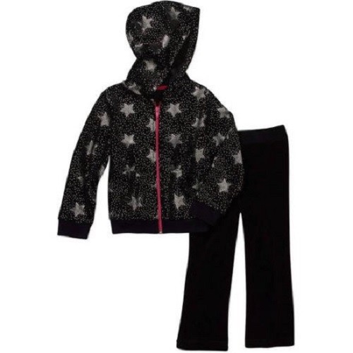 Healthtex Baby Kleinkind Mädchen Velours Hoodie und Hose Outfit Set Größe 5T - Bild 6 von 8