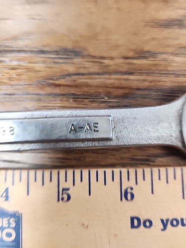 Craftsman Combination Standard 11/16 Inch Wrench (44698) A-AE Series 12 Point - Picture 6 of 6