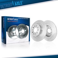 10.39 inch (264mm) Rear Disc Brake Rotors Set for 2014 2015 2016-2020 FIAT 500L