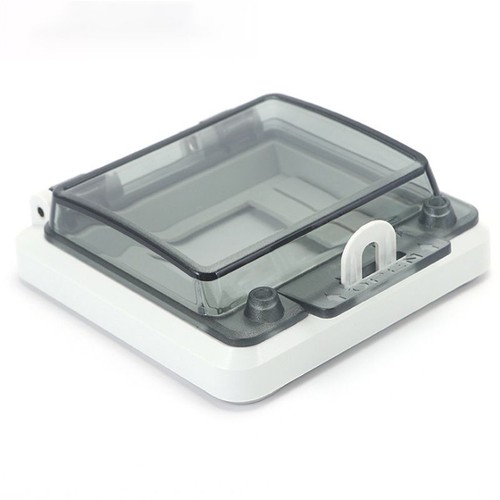 Disyuntores Transparente Impermeable Caja de Distribución Ventana Cubierta 4 Vías - Imagen 5 de 12