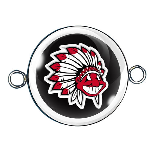 Chief Wahoo Doppelöse Armband/Halskette Charm - Bild 28 von 31