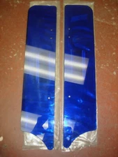 NEW! Suntec Blue Freightliner Side Grill Shield Deflector PAIR!! P/N: 2613