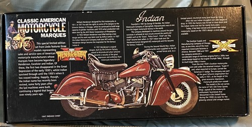 LLedo Classic American Motorcycle Marques Special Limited Edition of 7500 NIB - Picture 2 of 7