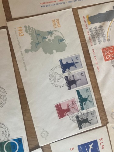 Netherlands 15 FDC covers unadressed all early cat 332 euros - Picture 9 of 13