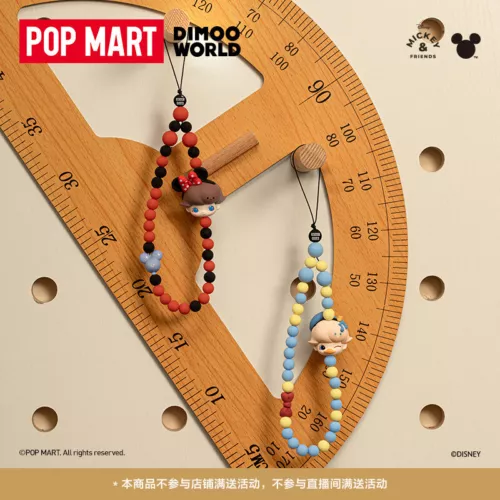 POPMART DIMOO WORLD × Disney Series Mobile phone lanyard Blind Box NEW HOT - Bild 2 von 32