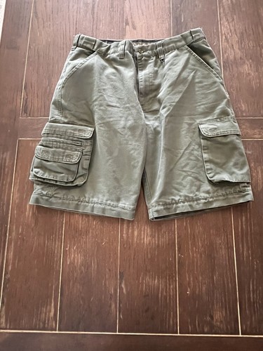 Boy Scouts of America Cargo Canvas Uniform Shorts Youth Size 18 Green - Picture 14 of 14