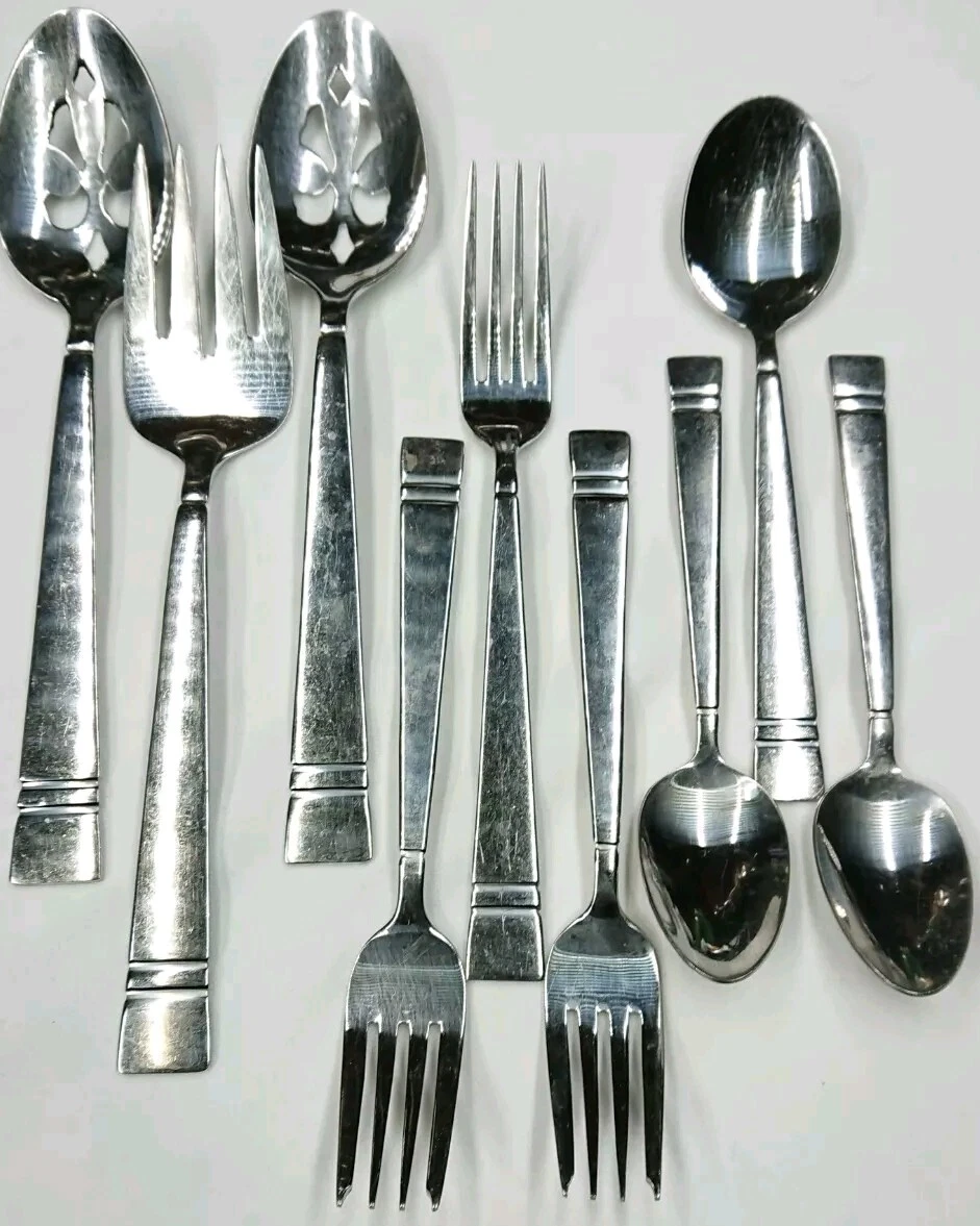 Pfaltzgraff Passage Flatware Lot 8 Pc