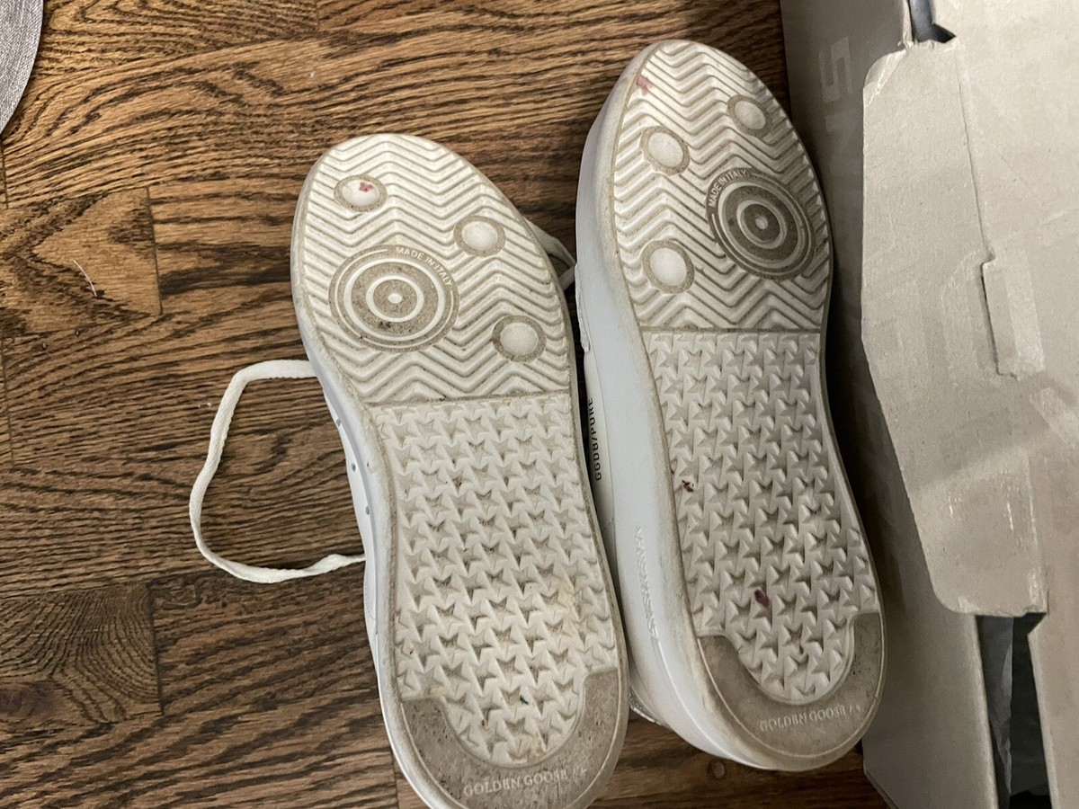 Golden Goose Pure Star Sneaker Women White/Silver Glitter