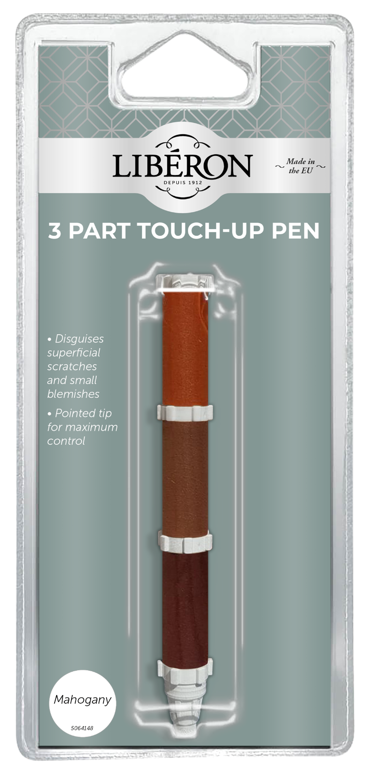 Liberon 3 Part Touch Up Pen Mahogany