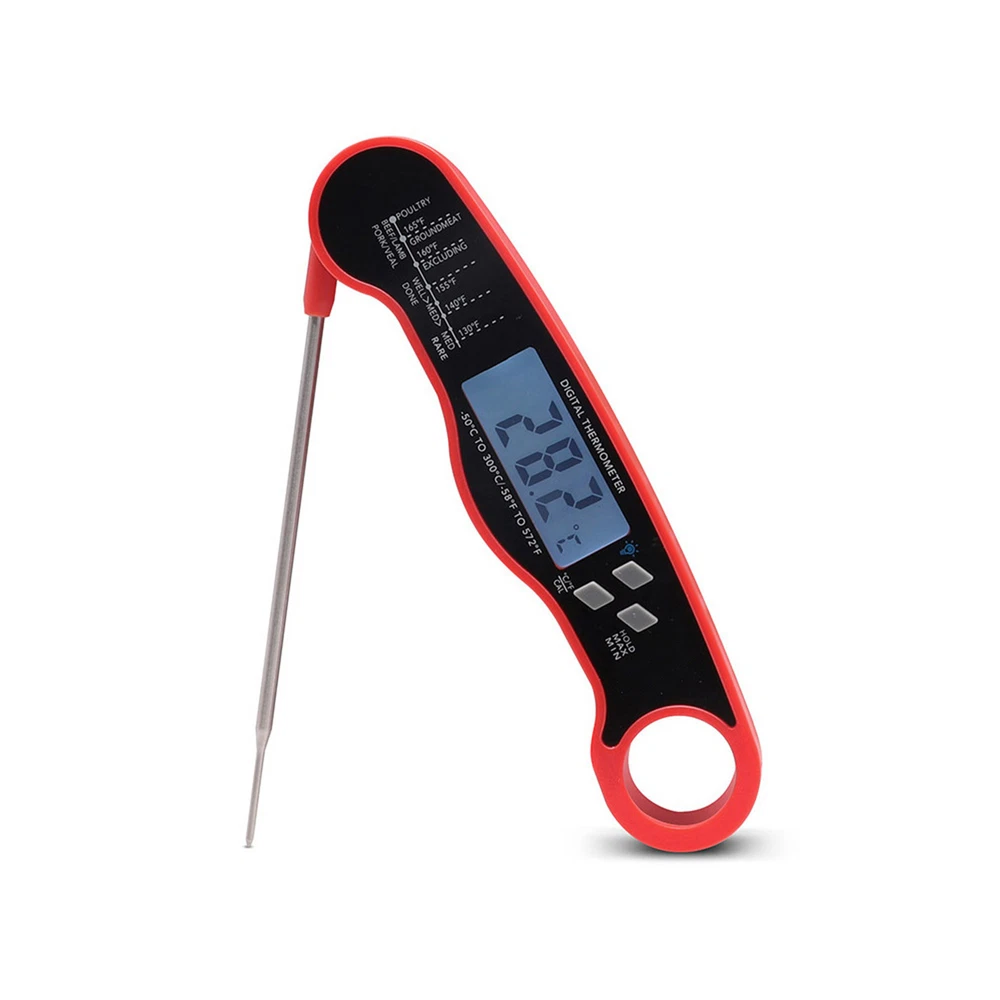 Meat Thermometer Simple Operation Measurement Digital Barbecue Thermometer Meter