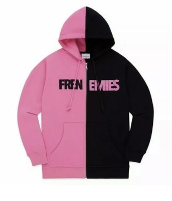 teddy fresh patchwork knit zip up