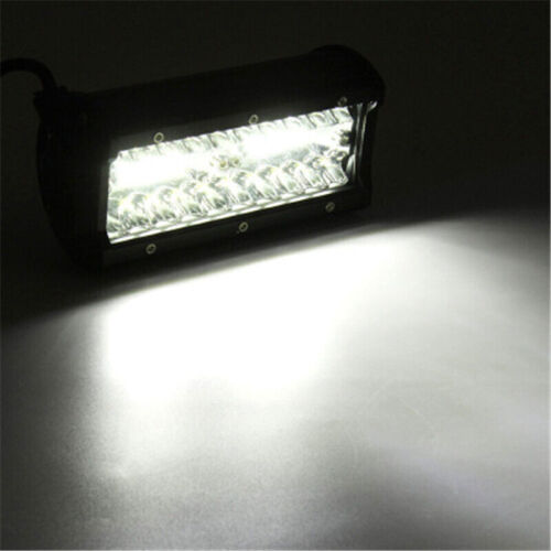 4×7inch LED 2400W Work Light Bar Flood Spot Combo Fog Lamp Offroad Driving Truck - Picture 7 of 11