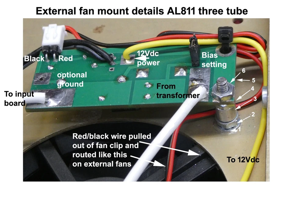 Ventilador externo Ameritron AL811 y corrección de sesgo requiere herramientas y algo de habilidad Foto 3 de 4