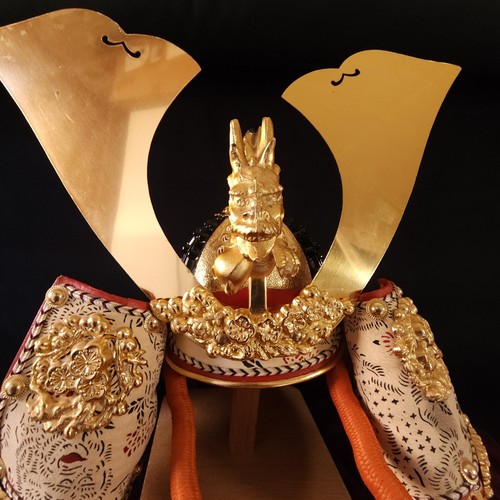 Vintage 1980s Japanese Samurai Kabuto Armor Helmet Dragon Deco Kabuto size 10.5" - Picture 3 of 24