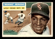 1956 Topps Baseball #125 Minnie Minoso EX *g1