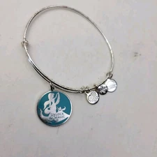 Silver Jasmine Aladdin  Unlock the Magic Alex and Ani Disney Charm Bracelet