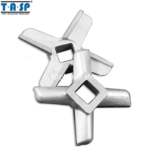 2 PIEZAS cuchillos picadores molinillos de carne 86.1007 para Zelmer Bosch Moulinex - Imagen 3 de 4