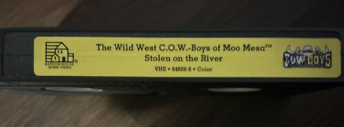 KUHJUNGEN VON MOO MESA: GESTOHLEN AUF DEM FLUSS ANIMIERTES VHS-VIDEO, WILD WEST COWTOON - Bild 6 von 7