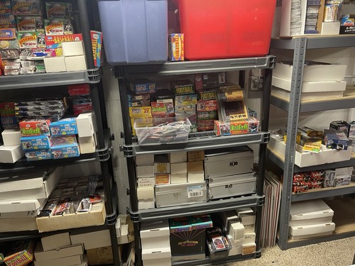 BASKETBALL CARDS VINTAGE Sports Cards Storage Estate Find Lot & MICHAEL JORDAN - Picture 5 of 12