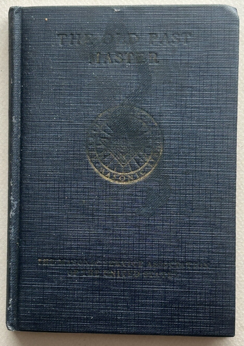 The Old Past Master Carl H. Claudy Freemasonry Hard Cover 112pg - Picture 5 of 6