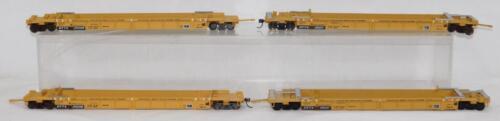 Walthers 4 Well Cars assmbld 25017 25008 DTTX 70' Thrall Kadees Mtl wheels flaws - Picture 3 of 16