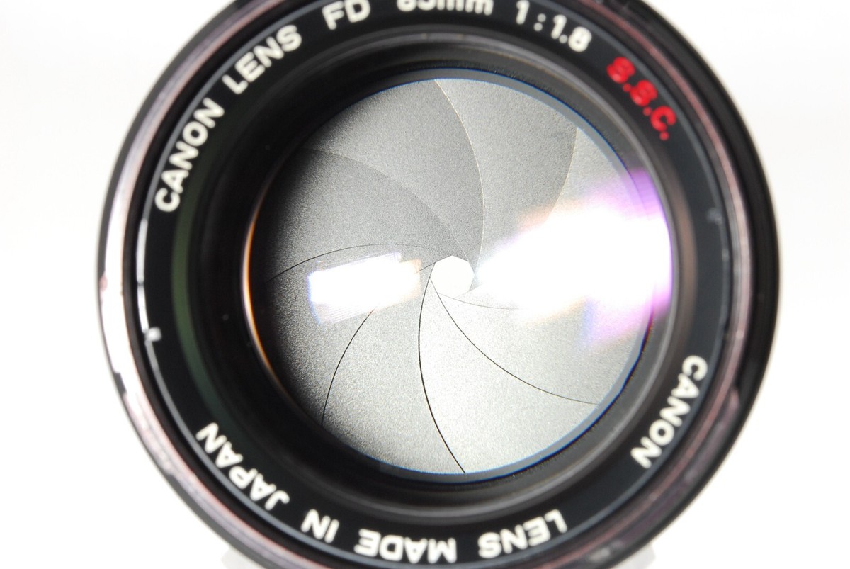 ★良品★キヤノン Canon FD 85mm F1.8 SSC S.S.C. FD85mm f/1.8 S.S.C. - Canon Camera Museum