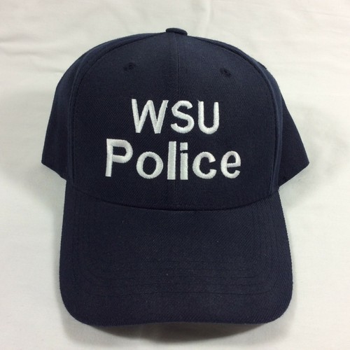 WSU Police Fitted Hat 7 3/4 Weber State 