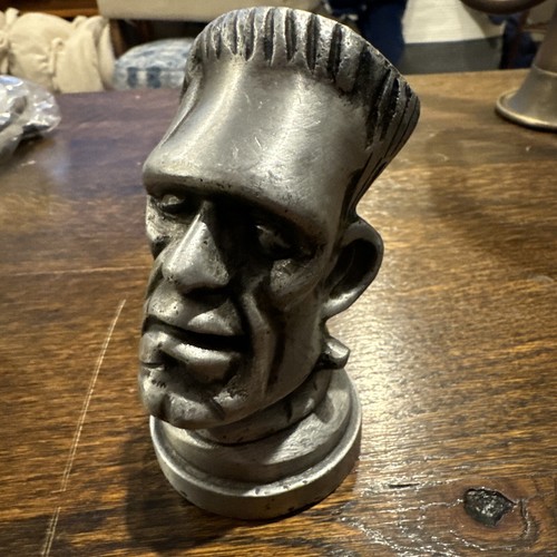 Frankenstein Bottle Opener Solid Metal Mad Scientist Collector Patina GIFT 1+LBs - Picture 23 of 24