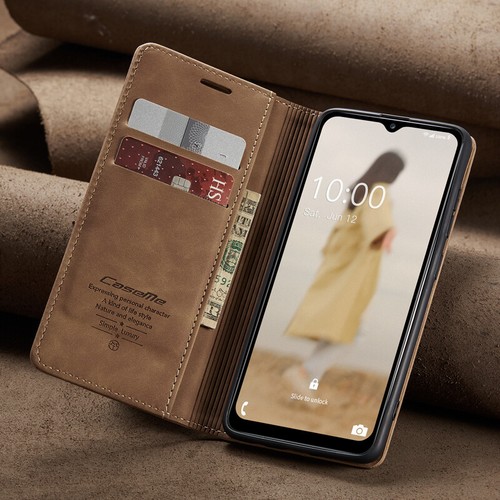 For Samsung Galaxy A14/A24/A34/A54 Leather Wallet Case Card Magnetic Flip Cover - Picture 6 of 33