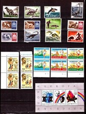 zysp21 SAN MARINO timbre&bloc neufs: sport,animaux préhistoriques,chasse,chiens