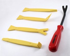 5pc Nylon Pry Bar Set Dash Plastic Trim Tool Molding Door Panel Remover Kit