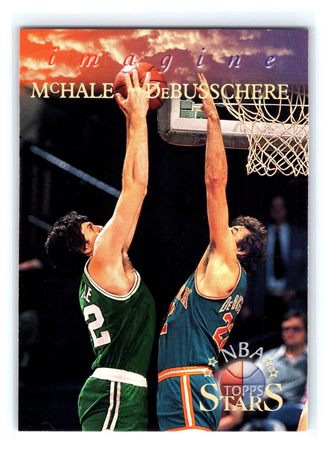 1996 Topps Stars Imagine Members Only #I-10 Kevin McHale/ Dave DeBusschere