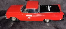 Chevy El Camino Die Cast 1959 ERTL WIX Filters Toy Truck Bank Red No Box