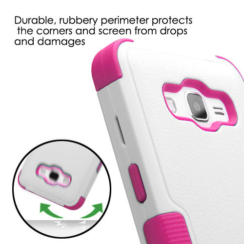 Für Samsung Galaxy Grand Prime G530 Anti-Shock Hülle Dual Layer Hybrid Cover - Bild 42 von 139