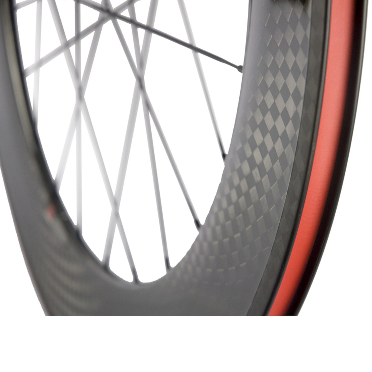 3 Spoke Carbon Wheel 88mm Clincher Carbon Wheelset Track 3 Spoke Carbon Wheel 88mm Clincher Carbon Wheelset Track