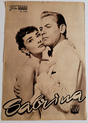 NFP-Filmprogramm: AUDREY HEPBURN in/als ''SABRINA'' mit Humphrey Bogart ... #2279