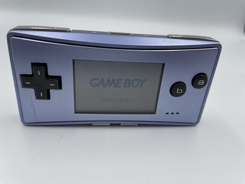 Nintendo Gameboy Micro blue Console only Tested Working Japanese Rare - 第 10/10 張圖片